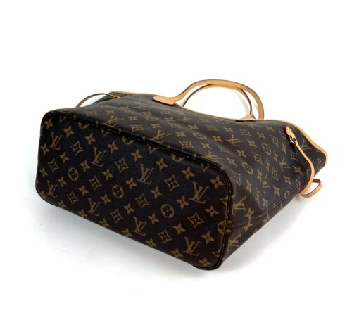 Louis Vuitton Monogram Canvas Neverfull MM Red 11