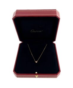 Cartier D’Amour 16″ Pink Sapphire and 18k Rose Gold Necklace 2