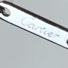 Cartier C Heart Diamond Ladies Necklace 18K White Gold 11
