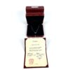 Cartier C Heart Diamond Ladies Necklace 18K White Gold 4