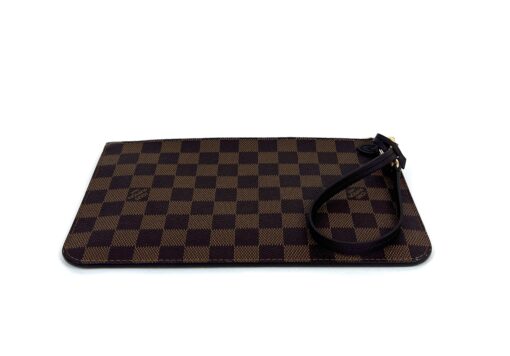 Louis Vuitton Damier Ebene Canvas Neverfull Pochette Brown 9