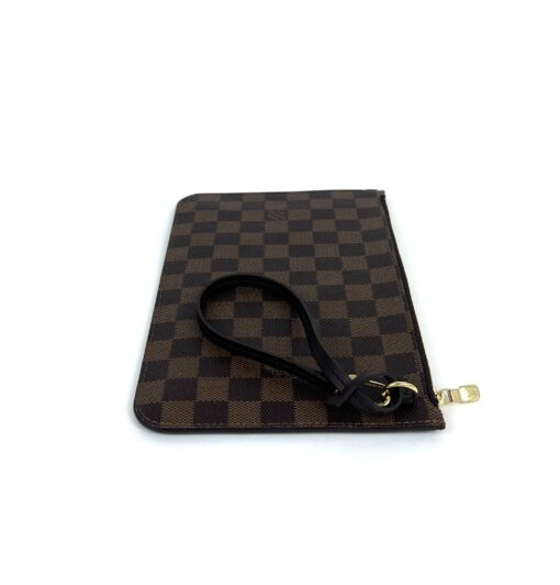 Louis Vuitton Damier Ebene Canvas Neverfull Pochette Brown 8