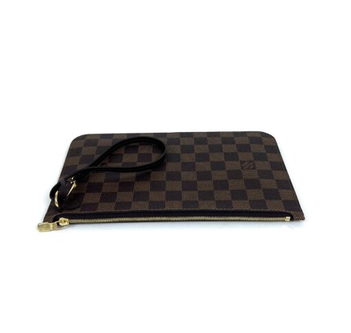 Louis Vuitton Damier Ebene Canvas Neverfull Pochette Brown 7