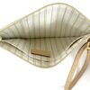 Louis Vuitton Damier Azur Canvas Neverfull MM Pochette Clutch Beige 3