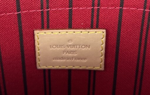 Louis Vuitton Monogram Canvas Neverfull Pochette Clutch Cherry 9