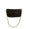 Louis Vuitton Damier Azur Canvas Neverfull MM Pochette Clutch Beige 10