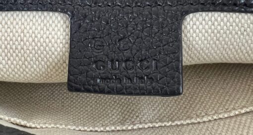 Gucci Black Leather Soho Flap Chain Crossbody 7