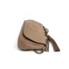 Gucci Beige Leather Soho Flap Chain Crossbody 8
