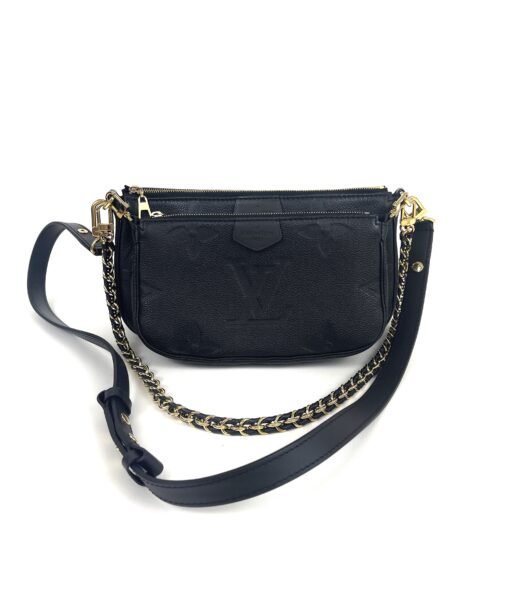 Louis Vuitton Empreinte Monogram Giant Multi Pochette Accessories Black