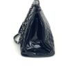 Chanel Patent Quilted Maxi Just Mademoiselle Bowling Bag Black 11