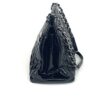 Chanel Patent Quilted Maxi Just Mademoiselle Bowling Bag Black 12