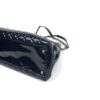 Chanel Patent Quilted Maxi Just Mademoiselle Bowling Bag Black 17