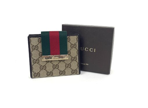 Gucci Sylvie Logo Compact Wallet 17