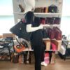 Gucci Soho Pebbled Leather Chain Medium Shoulder Bag Black 5