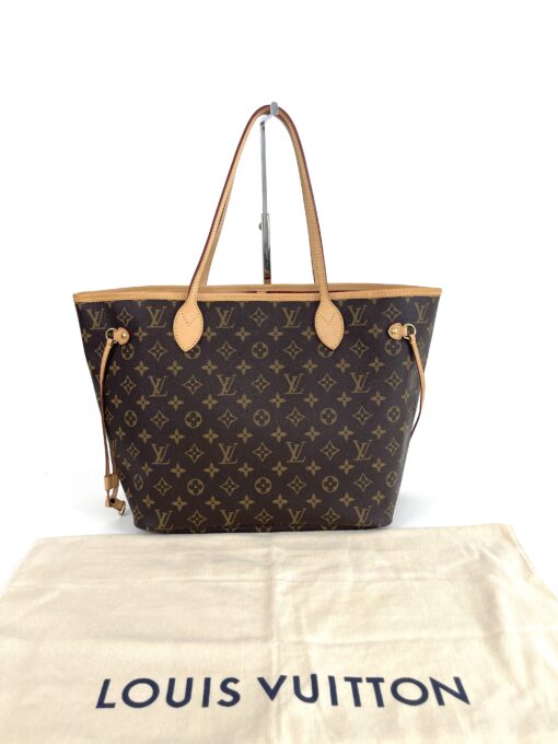 Louis Vuitton Monogram Canvas Neverfull MM Red 3