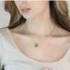 Van Cleef & Arpels Vintage Alhambra 18K Yellow Gold Pendant Malachite 5