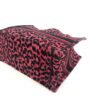Dior Medium Mizza Raspberry Pink Leopard Book Tote 11