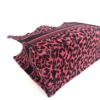 Dior Medium Mizza Raspberry Pink Leopard Book Tote 10