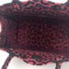 Dior Medium Mizza Raspberry Pink Leopard Book Tote 7