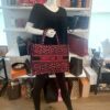 Dior Medium Mizza Raspberry Pink Leopard Book Tote (Copy) 2