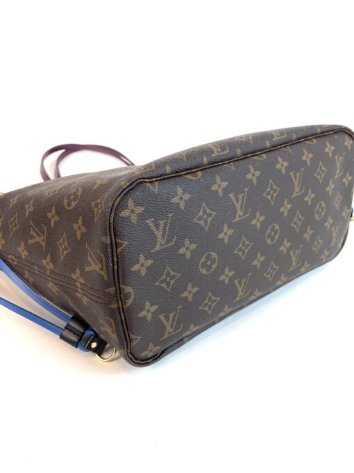 Louis Vuitton Totem Monogram Neverfull MM Magenta and Prada Messenger Full Set Bundle - Image 23