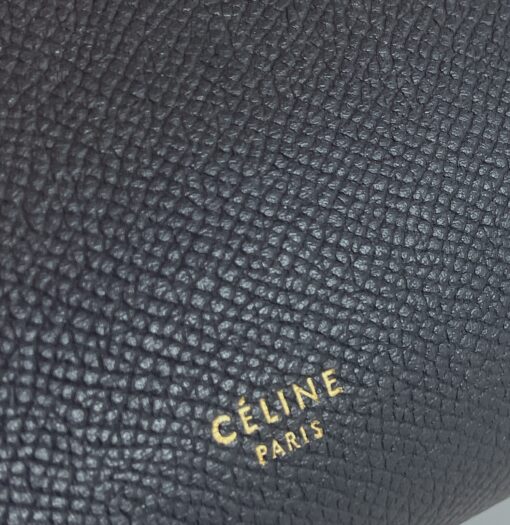 Celine Grained Calfskin Mini Belt Bag Black Satchel Shoulder Bag - Image 21
