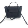 Celine Grained Calfskin Mini Belt Bag Black Satchel Shoulder Bag 20