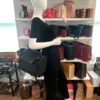 Celine Grained Calfskin Mini Belt Bag Black Satchel Shoulder Bag 2