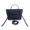 Celine Elephant Calfskin Medium Bi-Color Luggage Black White Satchel 15