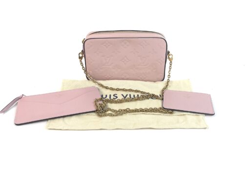 Louis Vuitton Vernis Camera Pouch Rose Ballerine