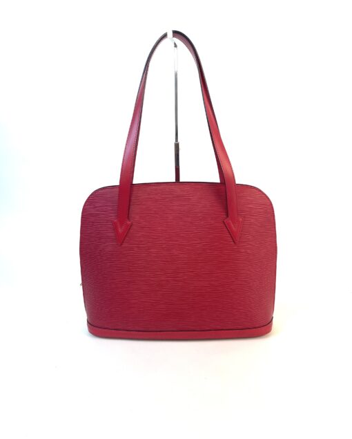 Louis Vuitton Red Epi Lussac Tote 3