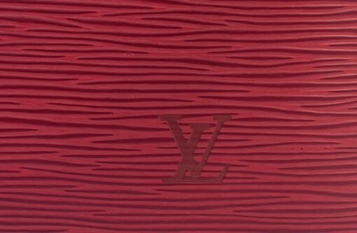 Louis Vuitton Red Epi Lussac Tote 15