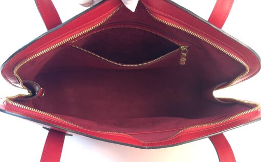 Louis Vuitton Red Epi Lussac Tote 12