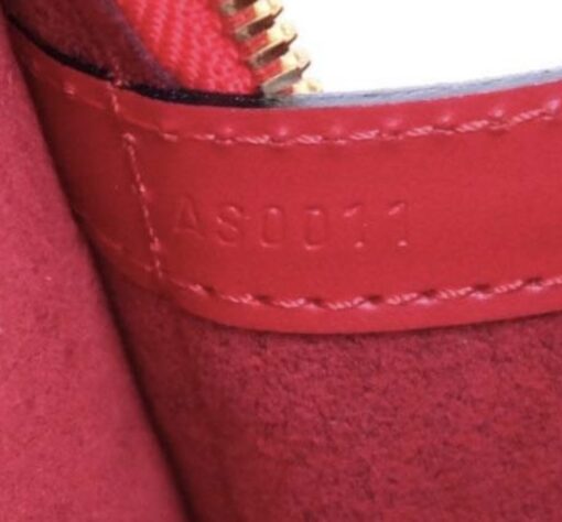 Louis Vuitton Red Epi Lussac Tote 7