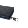 Louis Vuitton Black Leather Damier Infini Vertical Wallet 10