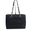 Chanel GST Black Caviar Shopping Tote Gold Hardware 23