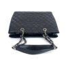 Chanel GST Black Caviar Shopping Tote Silver Hardware (Copy) 10