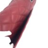 Chanel Caviar Quilted Jumbo Double Flap Deep Red Silver Series 14 25