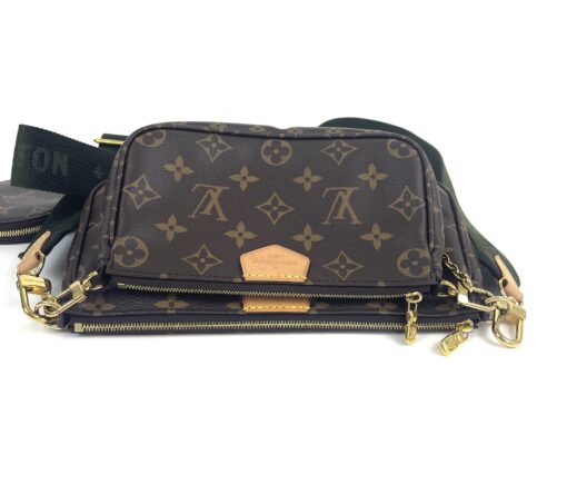 Louis Vuitton Multi Pochette Accessories Full Set Khaki Green - Image 30