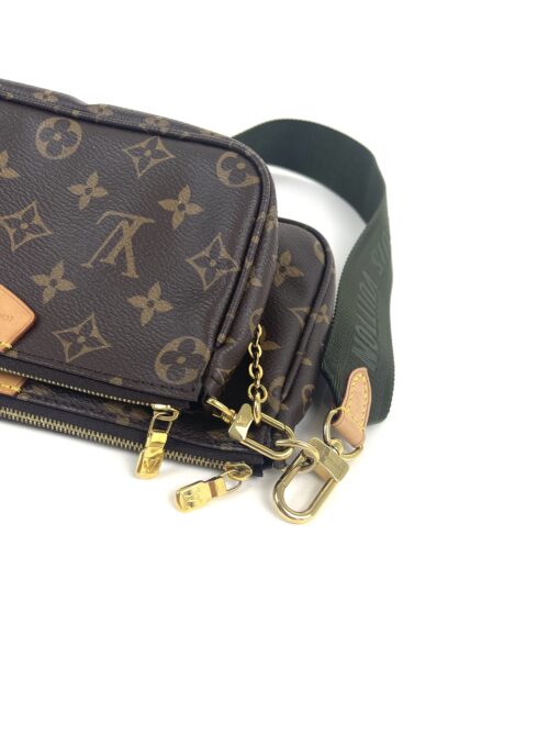 Louis Vuitton Multi Pochette Accessories Full Set Khaki Green 2020 - Image 29