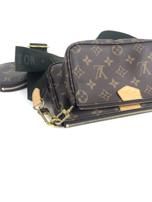 Louis Vuitton Multi Pochette Accessories Full Set Khaki Green 27