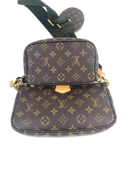 Louis Vuitton Multi Pochette Accessories Full Set Khaki Green 2023 - Image 10