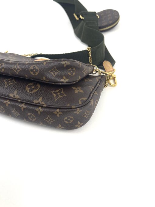 Louis Vuitton Multi Pochette Accessories Full Set Khaki Green 27