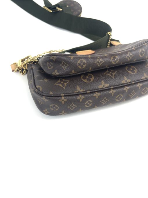 Louis Vuitton Multi Pochette Accessories Full Set Khaki Green 26