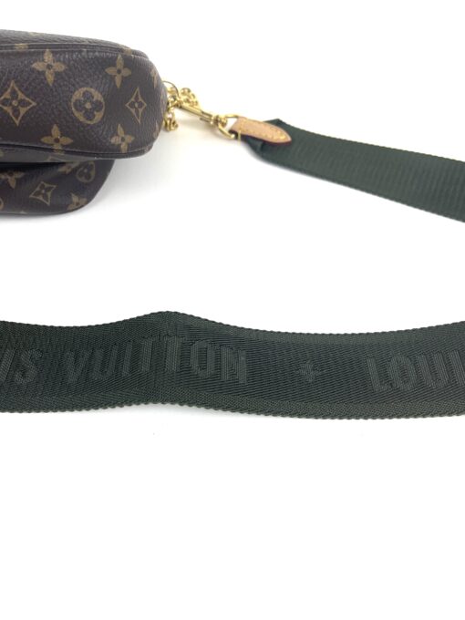 Louis Vuitton Multi Pochette Accessories Full Set Khaki Green 2023 - Image 22