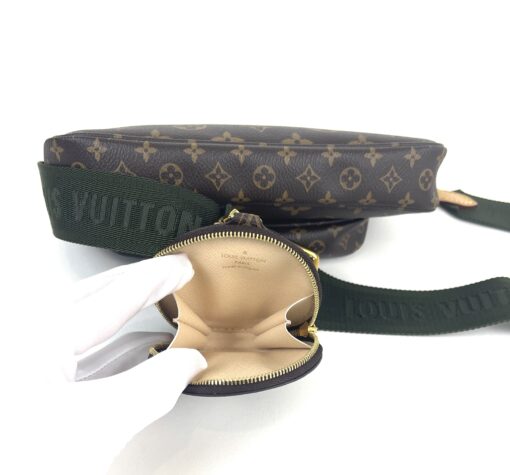 Louis Vuitton Multi Pochette Accessories Full Set Khaki Green 19