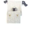 Hermes Mini Pop H Earrings White Yellow Gold 10