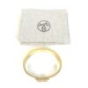 Hermes Clic H White and Yellow Gold GM Bracelet 9