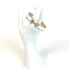 Hermes Clic H White and Yellow Gold GM Bracelet 2