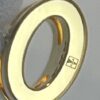 Hermes Mini Pop H Earrings White Yellow Gold 7